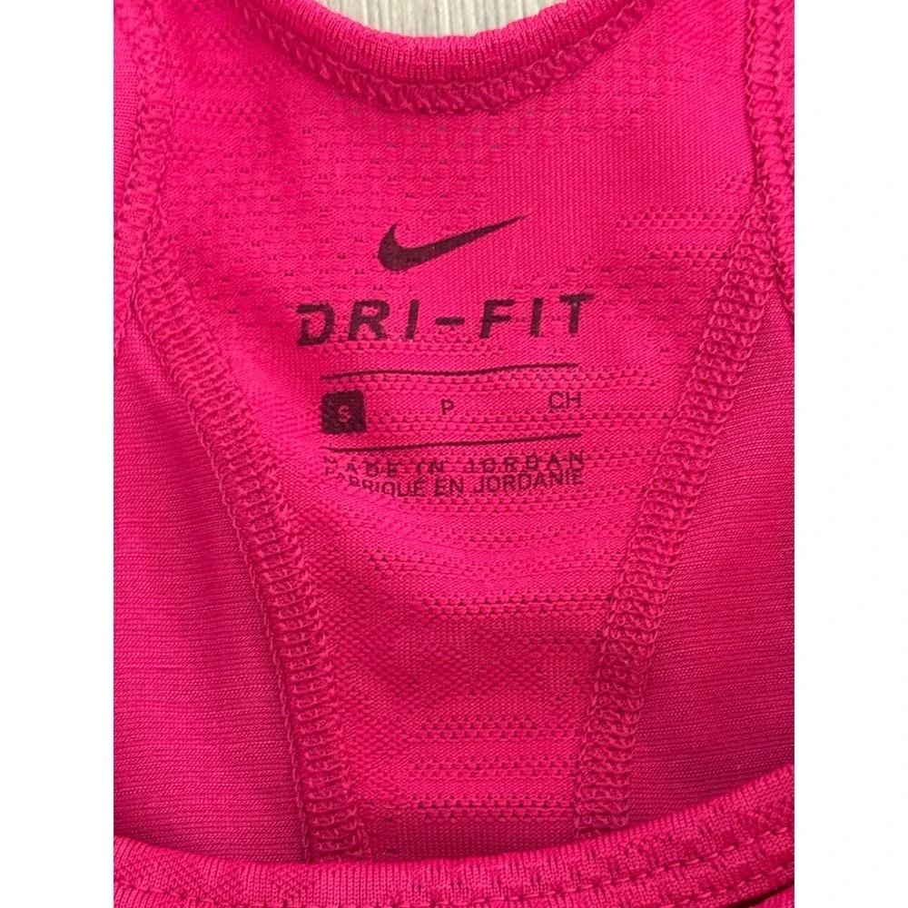 Nike Dri-FIT Pink Racerback Athletic Tank Top Women's Size Small